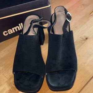 Camilla Elegant Black Heels